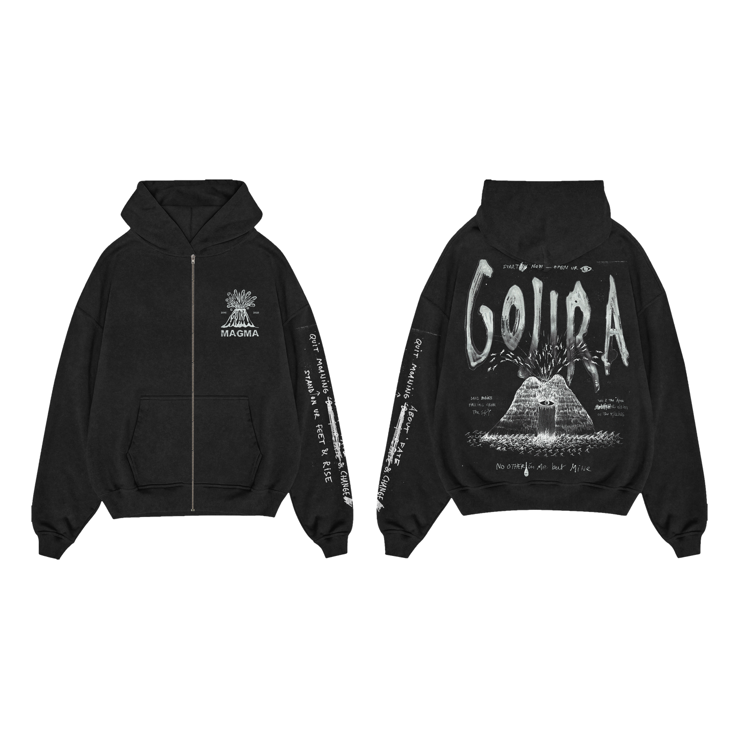 Hoodie Magma Start Now