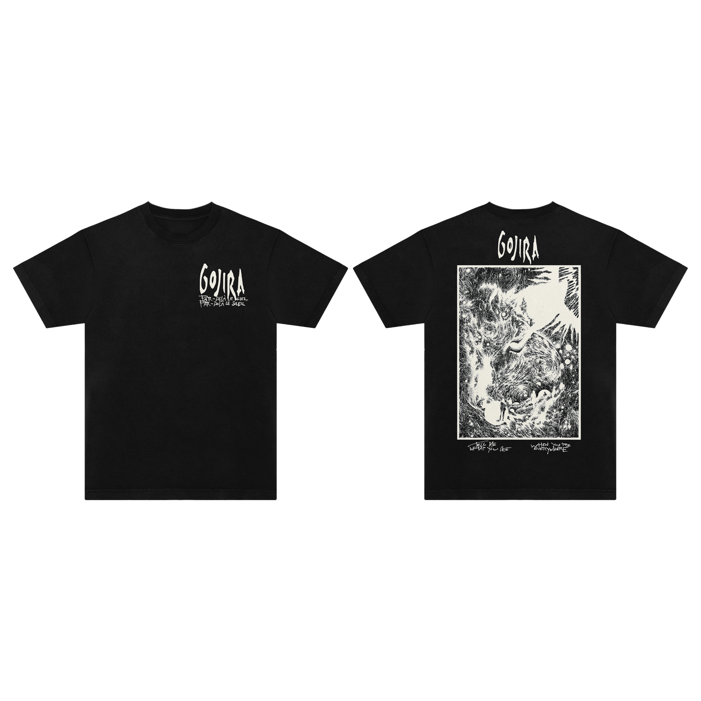 T-Shirt Magma Tell Me What You See Tee